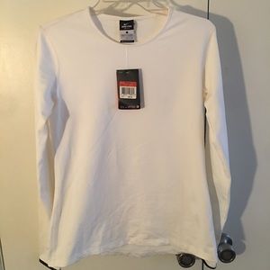 Womens Nike Pro Dri Fit running shirt w/ thumb opening
